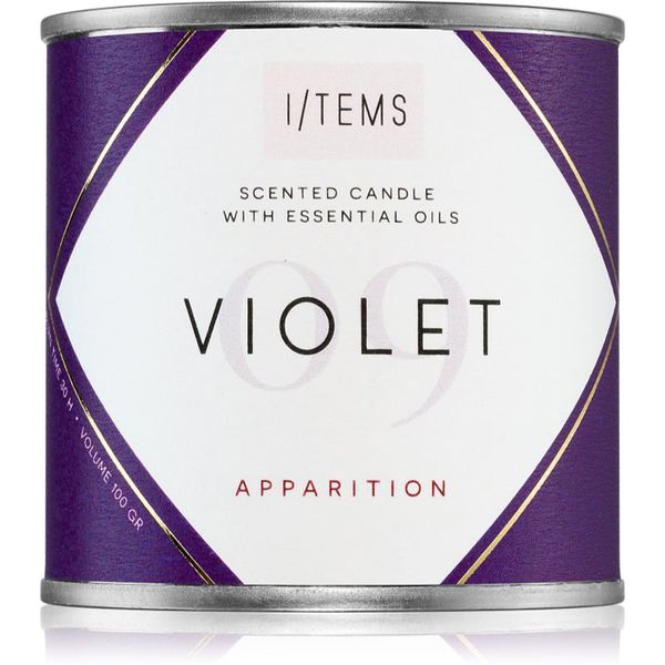 I/TEMS I/TEMS Essential 09 / Violet mirisna svijeća 100 g