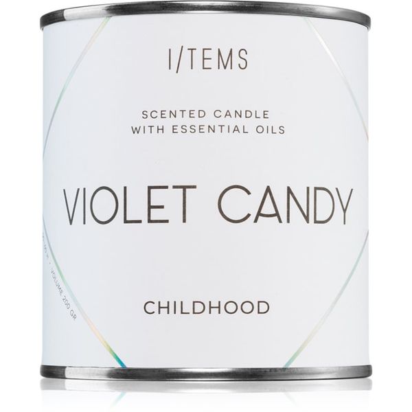 I/TEMS I/TEMS Special Edition Violet Candy mirisna svijeća 200 g