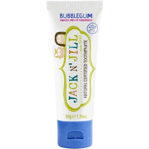 Jack N’ Jill Jack N’ Jill Toothpaste prirodna zubna pasta za djecu okus Bubblegum 50 g