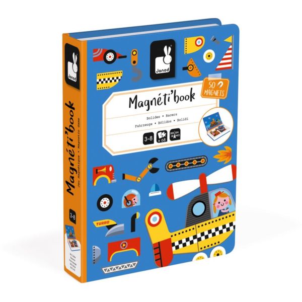 Janod Janod Magnetibook Means Of Transport ploča s magnetima 1 kom