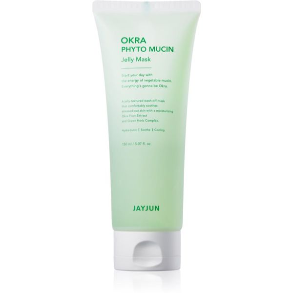 Jayjun Jayjun Okra Phyto Mucin umirujuća gel maska s hranjivim učinkom 150 ml