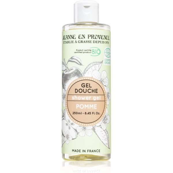 Jeanne en Provence Jeanne en Provence BIO Apple nježni gel za tuširanje BIO kvalitete za žene 250 ml
