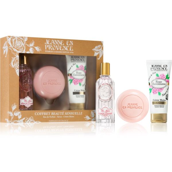 Jeanne en Provence Jeanne en Provence Rose poklon set za žene 3 kom