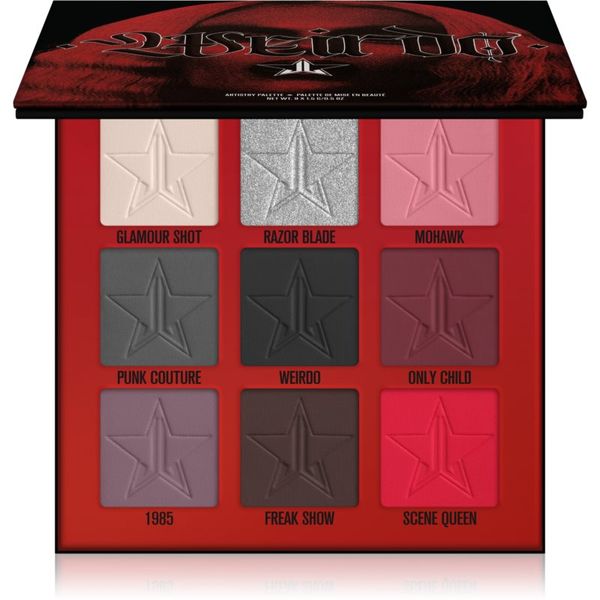 Jeffree Star Cosmetics Jeffree Star Cosmetics Weirdo Mini paleta sjenila za oči 13,5 g