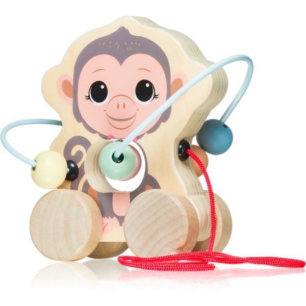 Jouéco Jouéco The Wildies Family Monkey aktivna igračka od drva 12 m+ 1 kom