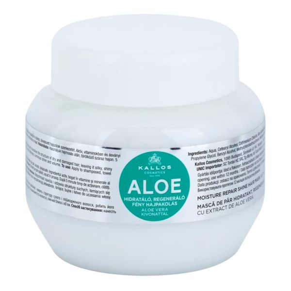 Kallos Kallos Aloe hidratantna maska s aloe verom 275 ml