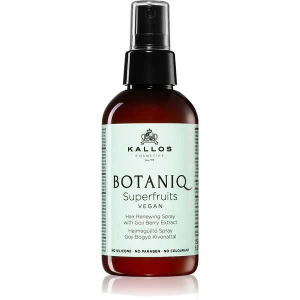 Kallos Kallos Botaniq Superfruits obnavljajući sprej s biljnim ekstraktom 150 ml