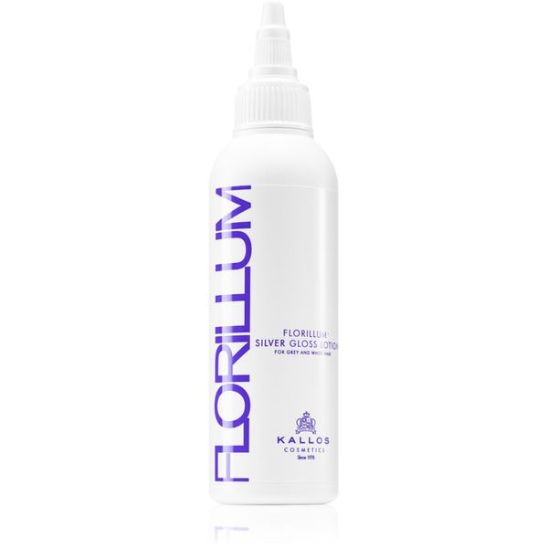Kallos Kallos Florillum Silver Gloss posvjetljujući fluid za plavu i sijedu kosu 100 ml