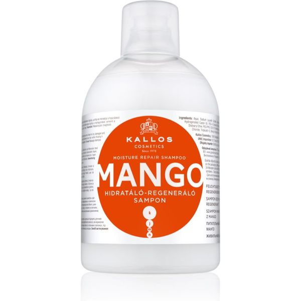 Kallos Kallos Mango hidratantni šampon za suhu, oštećenu i kemijski tretiranu kosu 1000 ml