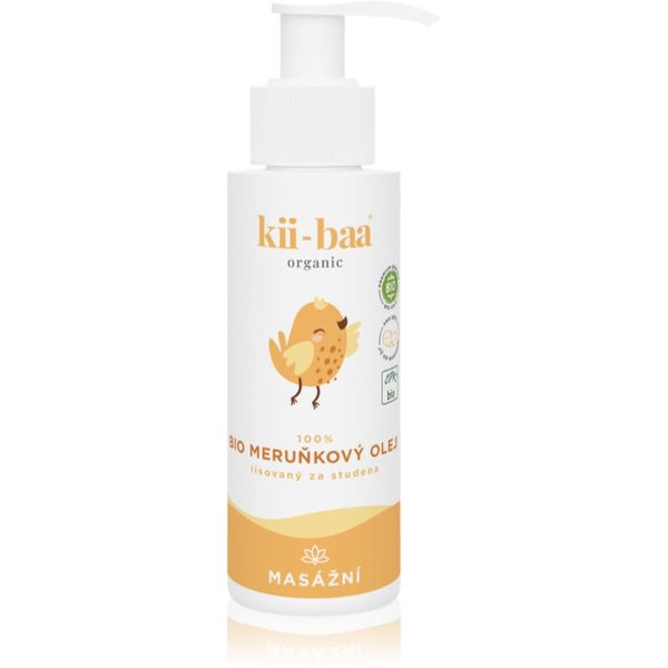 kii-baa® organic kii-baa® organic 100% Bio Oil Apricot ulje za masažu za djecu od rođenja 100 ml