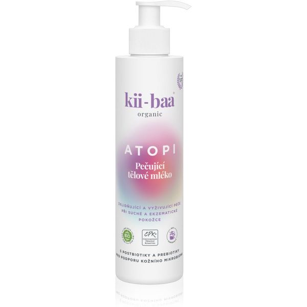 kii-baa® organic kii-baa® organic ATOPI mlijeko za njegu tijela sadrži pro i prebiotike 240 ml
