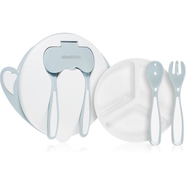 Kikkaboo Kikkaboo Baby Bowl 4 in 1 posudica 4 u 1 6 m+ Blue 1 kom