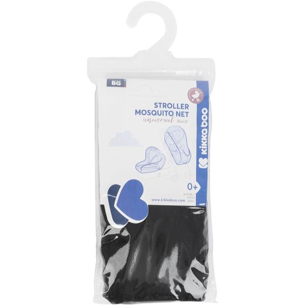 Kikkaboo Kikkaboo Stroller Mosquito Net Black mreža protiv komaraca za kolica 27×12,5×4 cm 1 kom