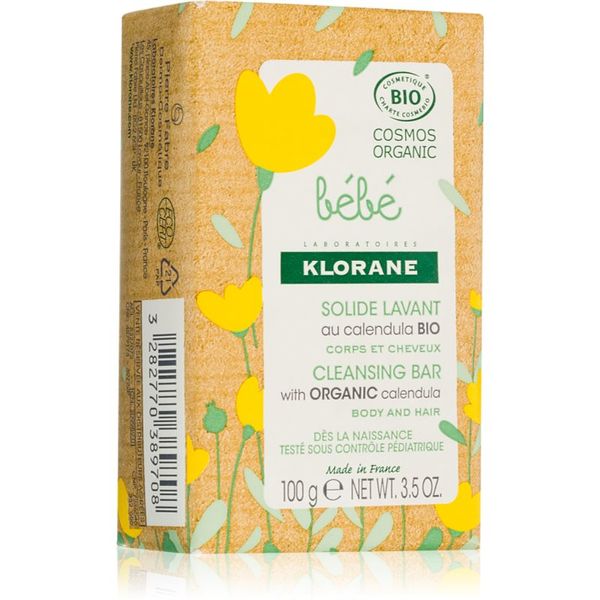 Klorane Klorane Bébé Calendula nježni sapun s ljekovitim nevenom 100 g
