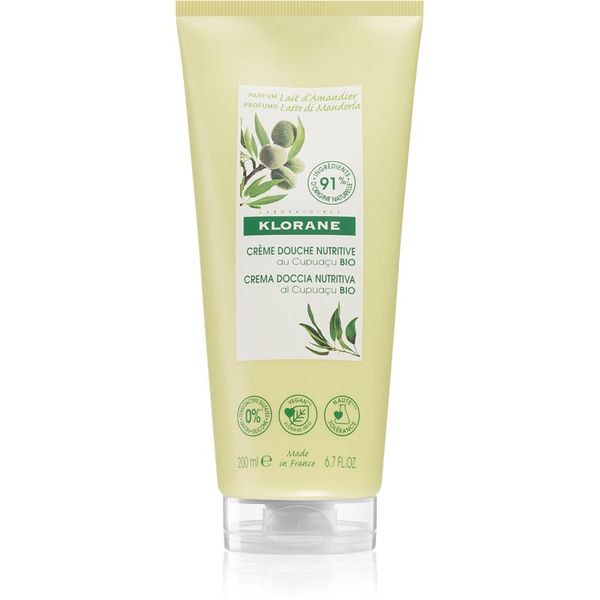 Klorane Klorane Cupuaçu Bio Latte di Mandorla hranjivi gel za tuširanje 200 ml