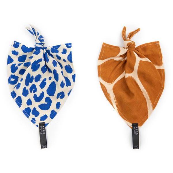 KLRK Home KLRK Home Wild Color Leopard&Giraffe tješilica s čvorom 26x26 cm 2 kom