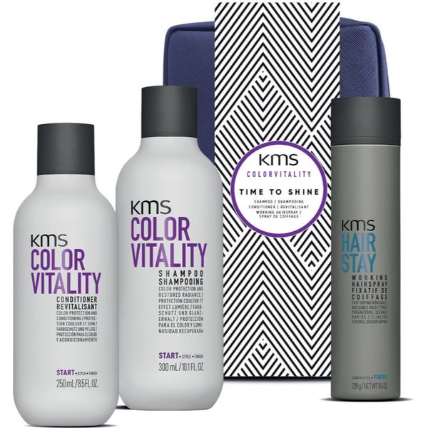 KMS KMS Color Vitality Time to Shine poklon set za obojenu kosu