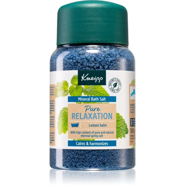 Kneipp Kneipp Pure Relaxation sol za kupku Lemon Balm 500 g