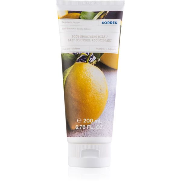 Korres Korres Basil Lemon osvježavajuće mlijeko za tijelo 200 ml