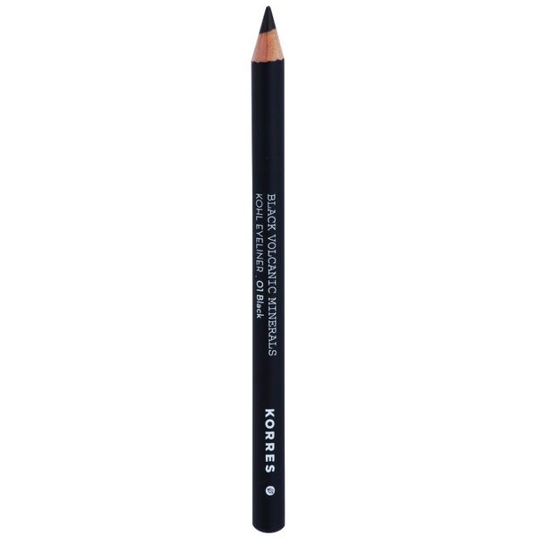 Korres Korres Black Volcanic Minerals olovka za oči nijansa 01 Black  1.14 g