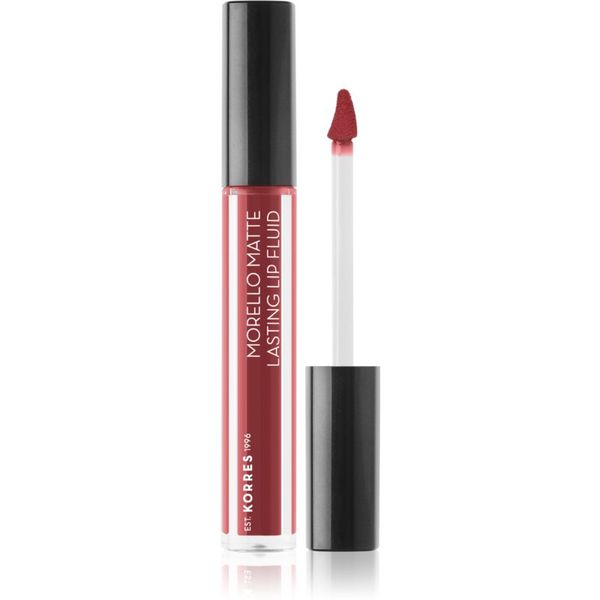 Korres Korres Morello Matte lagani tekući mat ruž za usne nijansa 59 Brick Red 3.4 ml
