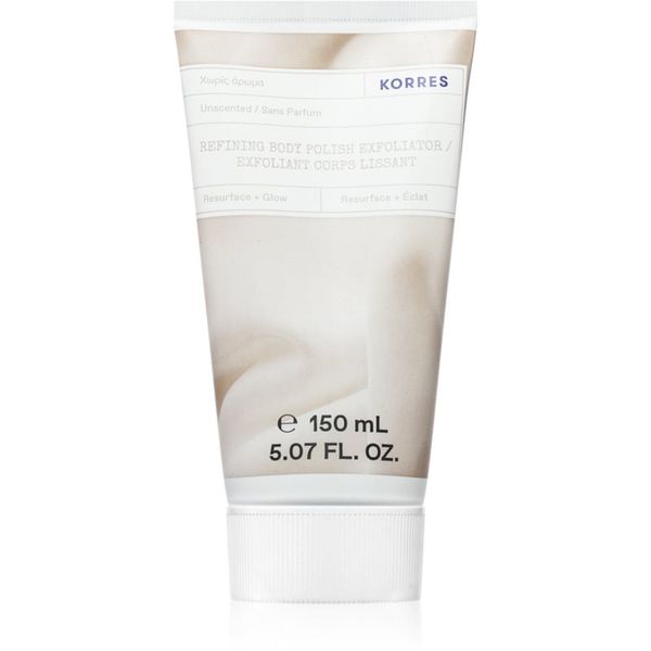 Korres Korres Unscented osvježavajući piling za tijelo bez mirisa 150 ml