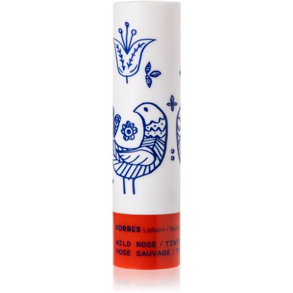 Korres Korres Wild Rose balzam za toniranje usana s hranjivim učinkom 4.5 g