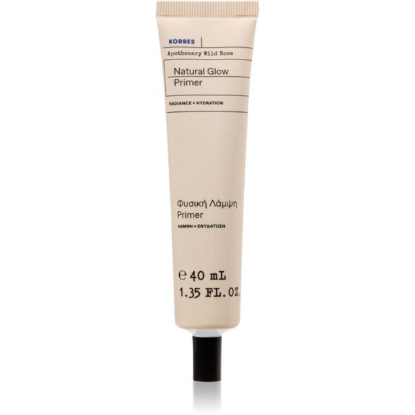 Korres Korres Wild Rose posvjetljujući primer s hidratantnim učinkom 40 ml