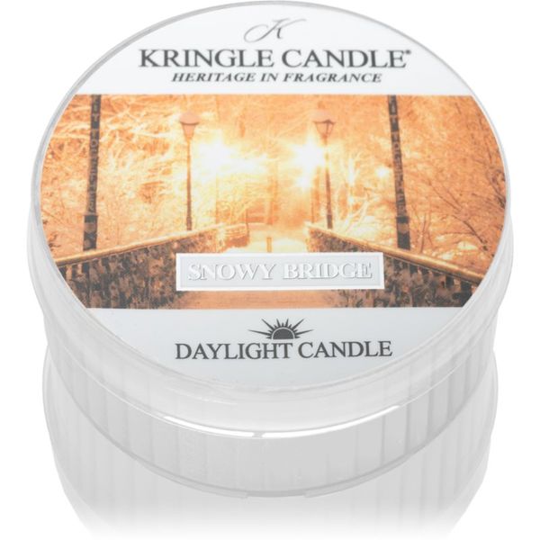Kringle Candle Kringle Candle Snowy Bridge čajna svijeća 42 g