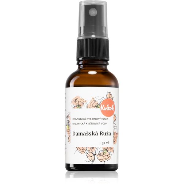 Kvitok Kvitok Damascus Rose voda za lice za suhu i osjetljivu kožu 30 ml