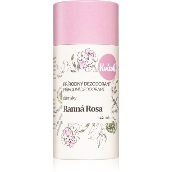 Kvitok Kvitok Morning dew Ranní rosa deodorant krema za osjetljivu kožu 42 ml