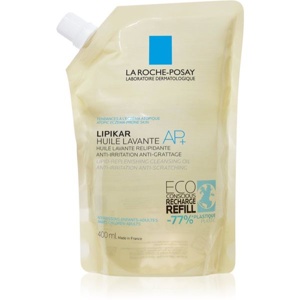 La Roche-Posay La Roche-Posay Lipikar Huile AP+ omekšavajuće ulje za relipidaciju protiv nadraženosti zamjensko punjenje 400 ml