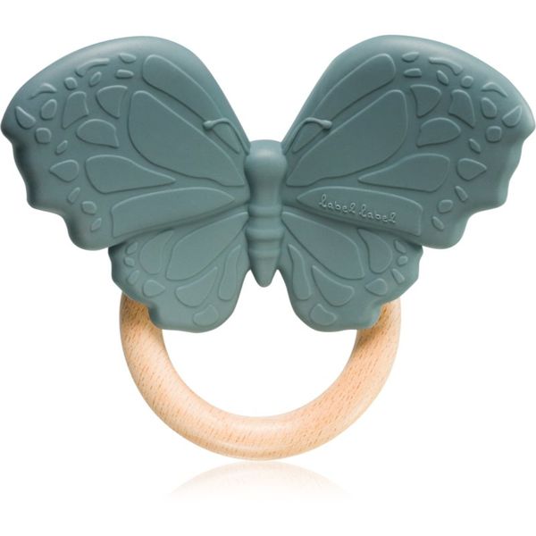Label Label Label Label Teether Butterfly grickalica za bebe Grey 1 kom
