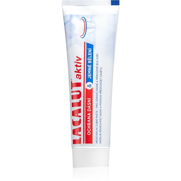Lacalut Lacalut Aktiv pasta za izbjeljivanje zuba za zdrave zube i desni 75 ml