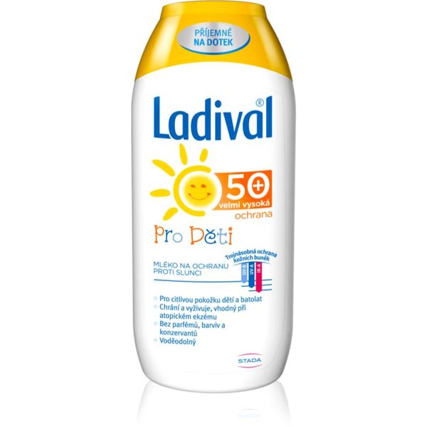 Ladival Ladival Kids dječje mlijeko za sunčanje SPF 50+ 200 ml