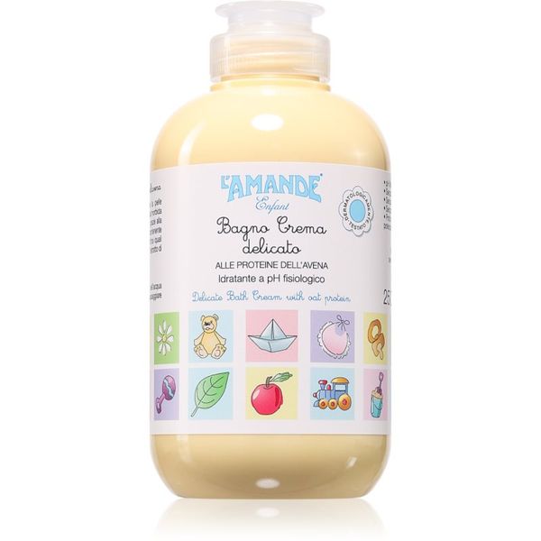 L'Amande L'Amande Bagno Crema Delicato krema za tuširanje i kupku 250 ml