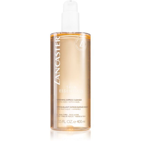 Lancaster Lancaster Skin Essentials Refreshing Express Cleanser voda za čišćenje lica za lice i oči 400 ml