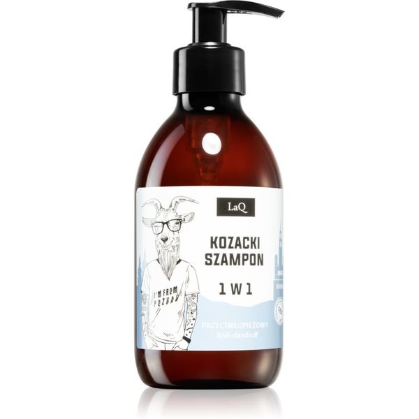 LaQ LaQ Goat From Poznaň prirodni šampon protiv peruti s ekstraktom hmeljovih šišarica 300 ml