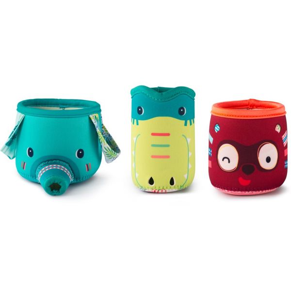 Lilliputiens Lilliputiens Jungle Cups igračka za vodu 6m+ 3 kom