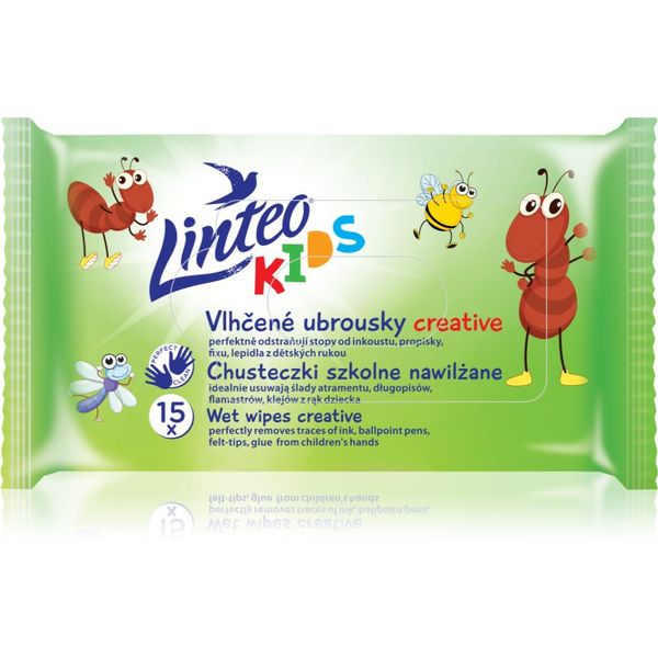 Linteo Linteo Kids Creative vlažne maramice za djecu 15 kom