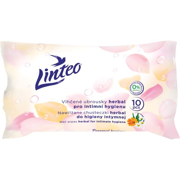 Linteo Linteo Personal hygiene vlažne maramice za intimnu higijenu mini herbal 10 kom