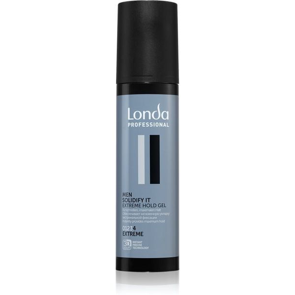 Londa Professional Londa Professional Men Solidify It gel za stiliziranje s dodatno pojačanim učvršćivanjem 100 ml