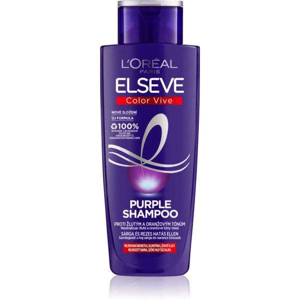 L’Oréal Paris L’Oréal Paris Elseve Color-Vive Purple šampon za neutraliziranje bakrenih tonova 200 ml