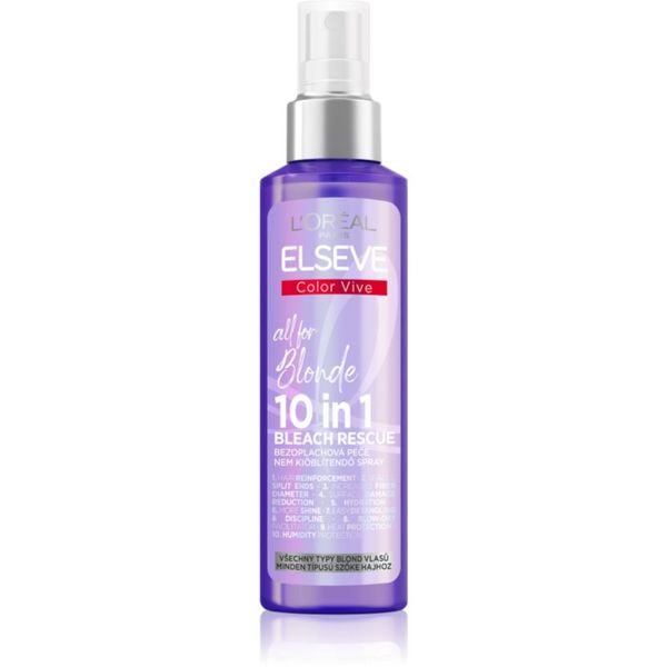 L’Oréal Paris L’Oréal Paris Elseve Color-Vive Purple sprej bez ispiranja za sve tipove plave kose 150 ml