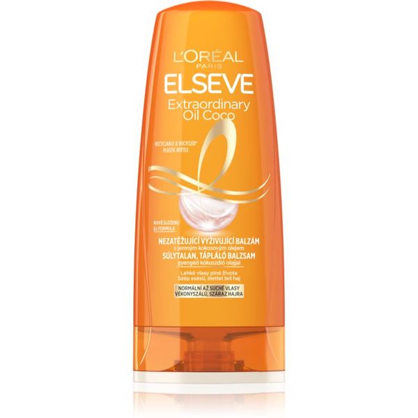 L’Oréal Paris L’Oréal Paris Elseve Extraordinary Oil Coconut hranjivi balzam za normalnu i suhu kosu 200 ml