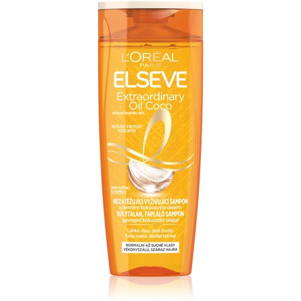 L’Oréal Paris L’Oréal Paris Elseve Extraordinary Oil Coconut hranjivi šampon za normalnu i suhu kosu 250 ml