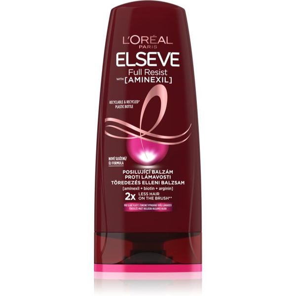 L’Oréal Paris L’Oréal Paris Elseve Full Resist Aminexil balzam za učvršćivanje za tanku kosu sklonu opadanju 300 ml