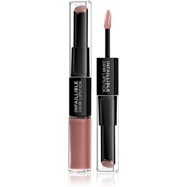 L’Oréal Paris L’Oréal Paris Infallible 24H dugotrajni ruž i sjajilo za usne 2 u 1 nijansa 101 Everlasting Parisian 5,7 g