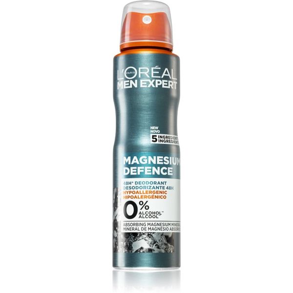 L’Oréal Paris L’Oréal Paris Men Expert Magnesium Defence dezodorans u spreju za muškarce 150 ml