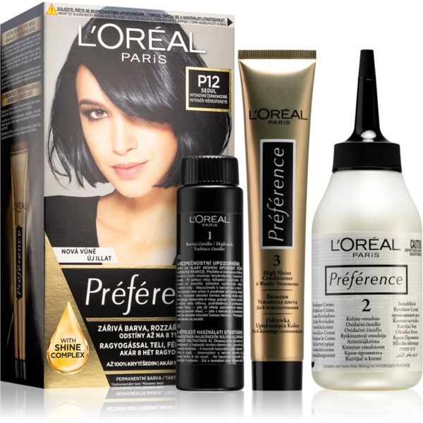L’Oréal Paris L’Oréal Paris Préférence boja za kosu nijansa P12 Seoul